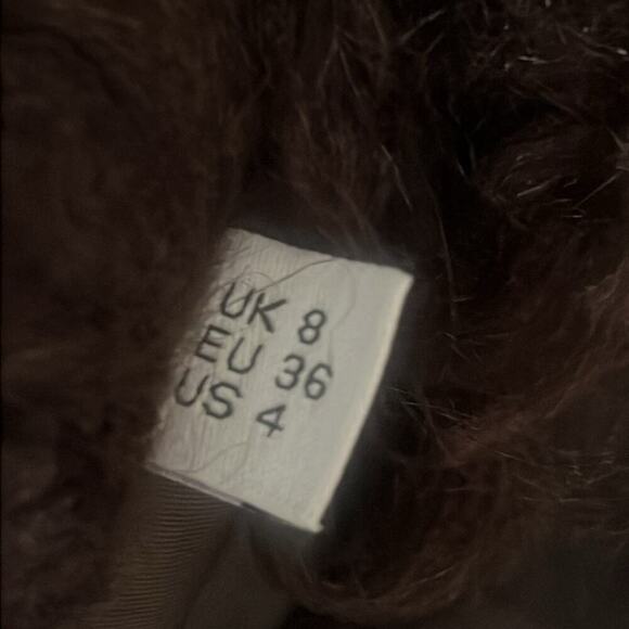 ASOS COLLUSION‎ PENNYLANE AFGAN FUR JACKET SIZE US 4 UK8.EU36 - Picture 7 of 7